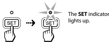 SONY RM-VLZ620T - Example: To set the manufacturer's code for your TV - 1
