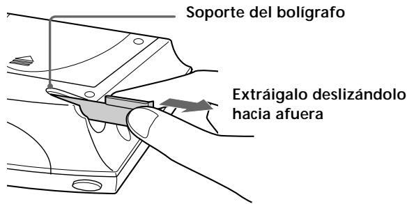 SONY RM-TP503 - Extraiga el bolígrafo de toque. - 1