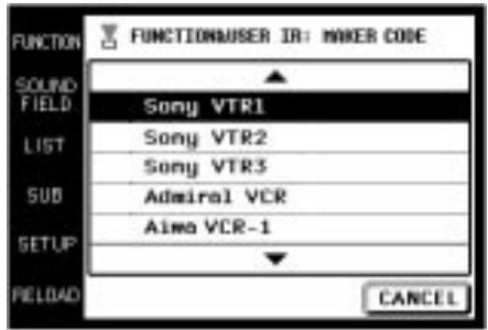 SONY RM-TP503 - Registo do componente ligado - 3