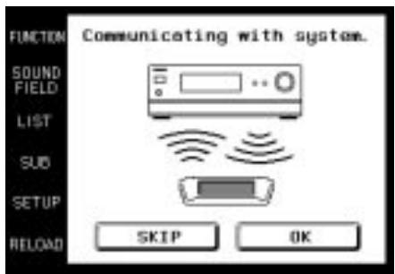 SONY RM-TP503 - Comunicação inicial - 1