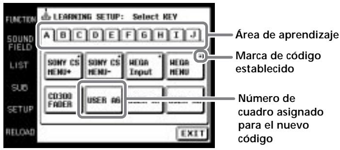SONY RM-TP503 - Toque LEARNING. - 1