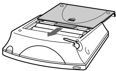 SONY RM-TP503 - Inserción de las pilas en el mando a distancia - 4