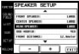 SETUP FUNCTION VIDE01 VIDE02 VIDE03 DVD/LD SOUND FIB TV/SAT TAPE MD/DAT CD LIST SUP SETUP REC01 LEARNING SUB ROOM REC EDIT RELOAD