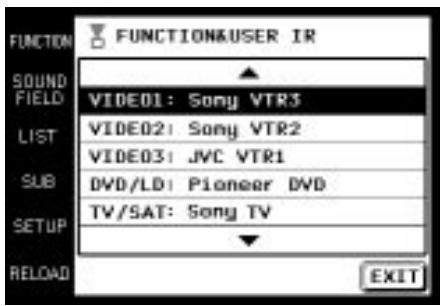SONY RM-TP503 - Registo do componente ligado - 1