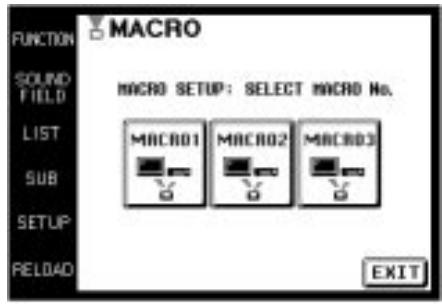 SONY RM-TP503 - Definição da Reprodução Macro - 2