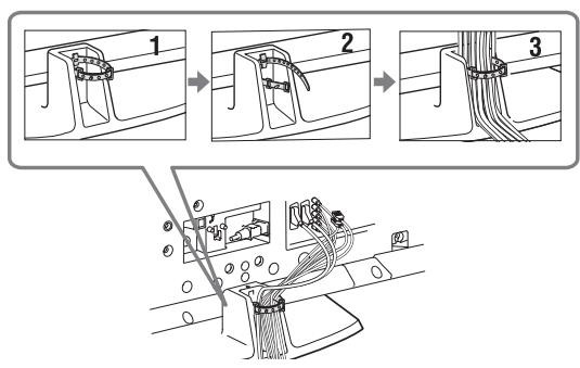 SONY RM ED011 - 6: Bundling the cables - 1