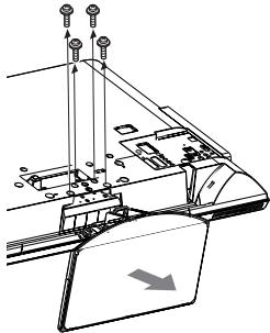 SONY RM ED011 - Detaching the Table- Top Stand from the TV - 1