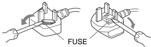 SONY RM ED011 - NOTICE FOR CUSTOMERS IN THE UNITED KINGDOM - 1