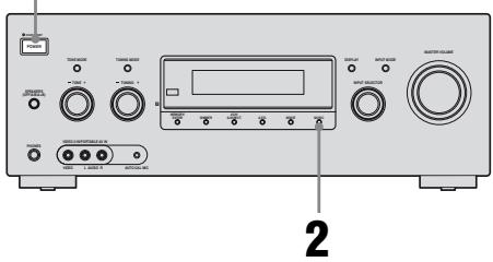 SONY RM-AAP022 - Resetting sound fields to the initial settings - 1