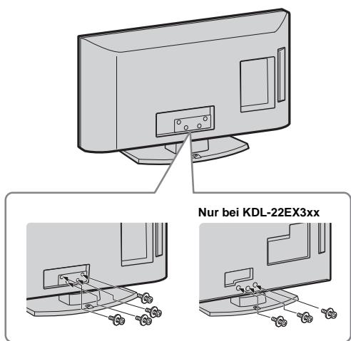 SONY RM-ED022 - 2: Anbringen des Ständers - 2