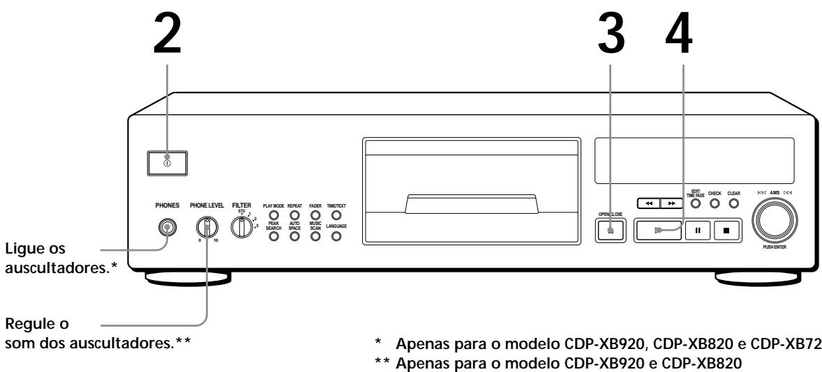SONY CDP-720 - Reproduzir um CD - 1