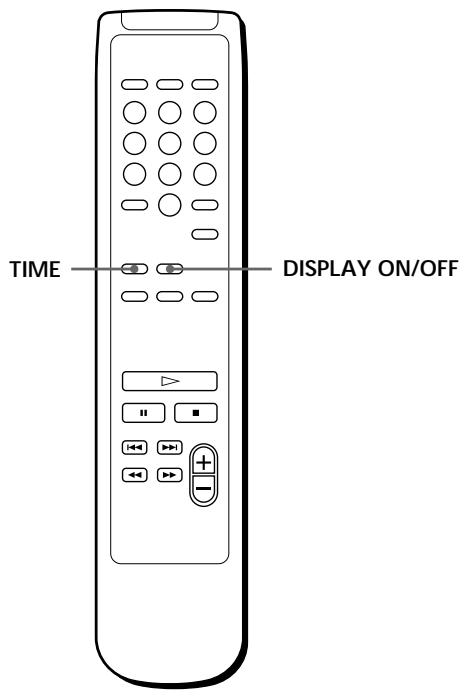 SONY CDP-720 - Anvanda teckenfönstret - 2
