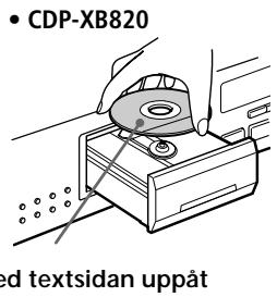 SONY CDP-720 - Observera - 2