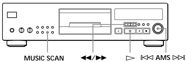 SONY CDP-720 - Ricerca di un brano specifico o di un punto particolare del brano - 1