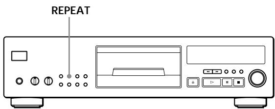 SONY CDP-720 - Spela upp spår flera gänger - 1