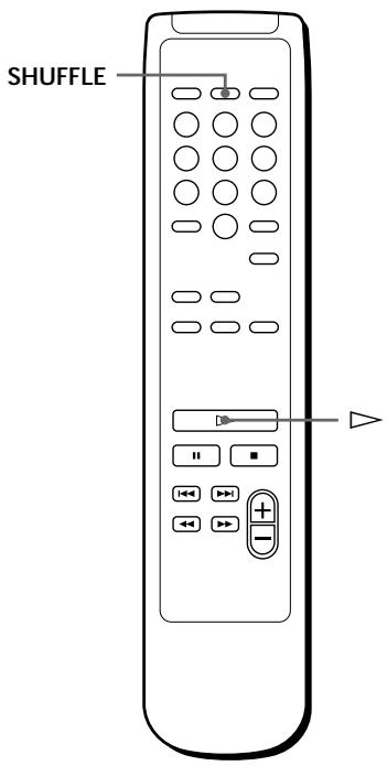 SONY CDP-720 - Riproroduzione in ordine casuale (riproduzione casuale) - 2