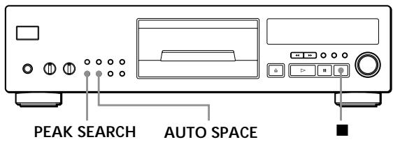 SONY CDP-720 - Praktische Hinweise für das Aufnahme - 1