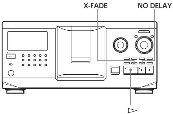 SONY CDP-CX355 - Playing Alternately (No-Delay Play/X-Fade Play) - 1