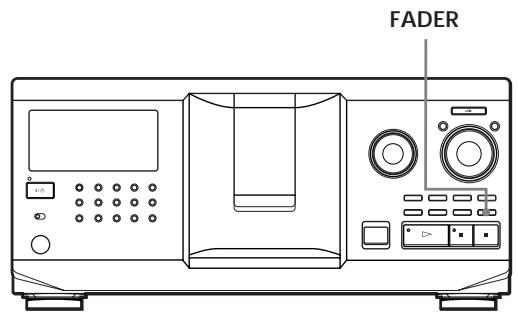 SONY CDP-CX355 - Fading In or Out - 1