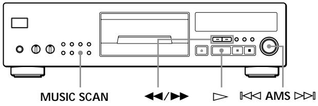 SONY CDP-XB930 - Locating a Specific Track or a Particular Point in a Track - 1
