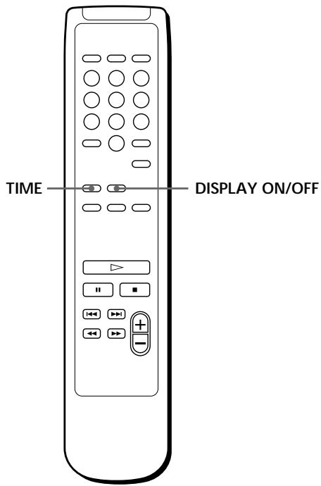 SONY CDP-XB930 - Using the Display - 2