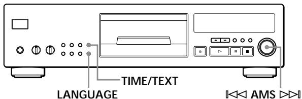 SONY CDP-XB930E - Utilisation de la fenêtre d'affichage - 1