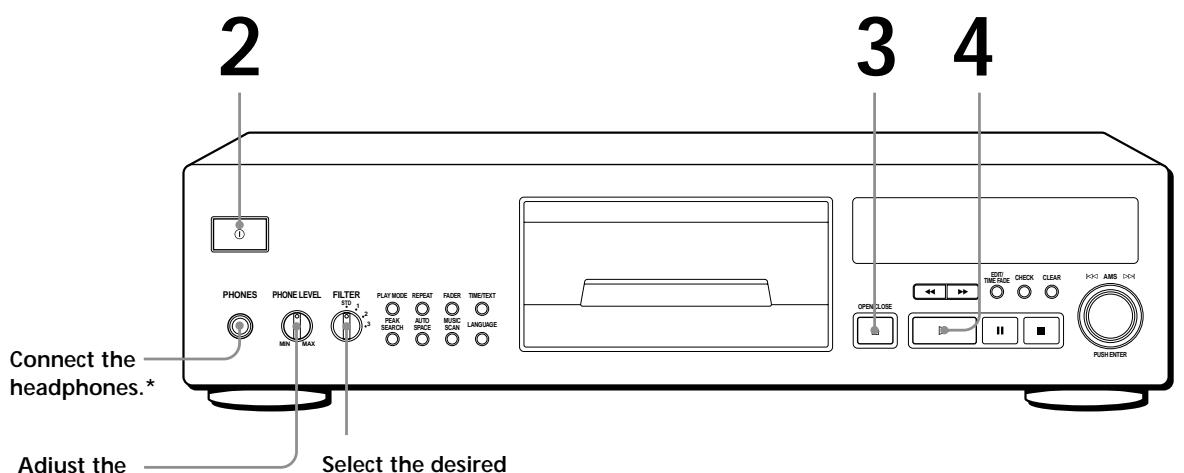 SONY CDP-XB930E - Playing a CD - 1