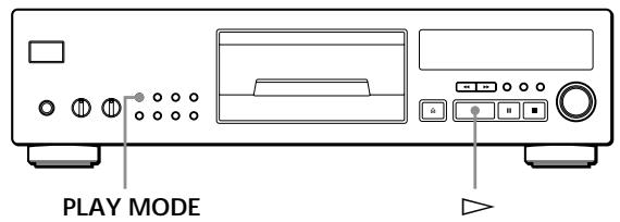 SONY CDP-XB930E - Lecture dans un ordre\ quelconque (lecture aléatoire) - 1