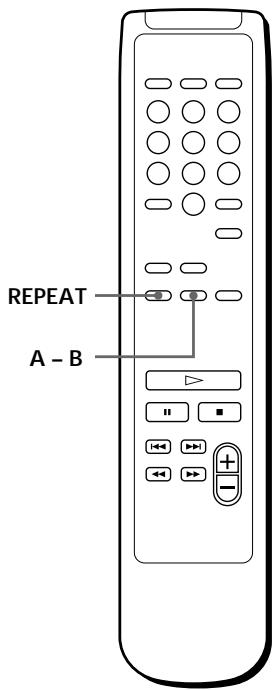 SONY CDP-XB930E - Playing Tracks Repeatedly - 2