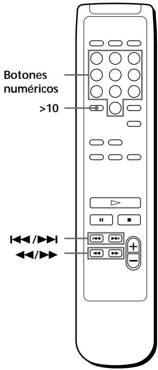SONY CDP-XB930E - Localización de un temaspecifico o de un punto determinado de un tema - 2