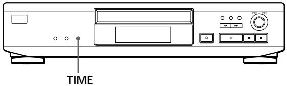 SONY CDP-XE320 - Using the Display - 2