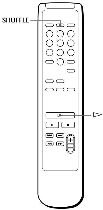 SONY CDP-XE320 - Playing in Random Order (Shuffle Play) - 2