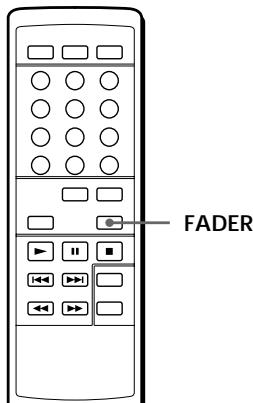 SONY CDP-XE320 - Creation d'un fondu enchâné d'entrée ou de sortie (CDP-XE520 et CDP-XE320 uniquement) - 2
