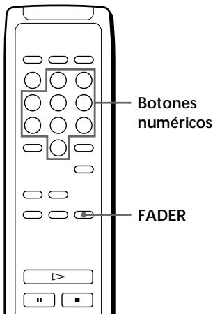 SONY CDP-XE320 - Aparicio y desaparacion gradual en el punto que desee (solo CDP-XE520 y CDP-XE320) - 1