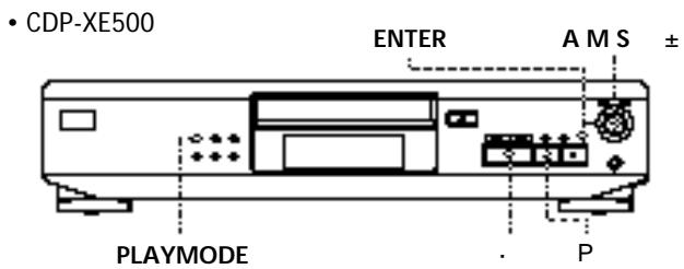SONY CDP-XE500 - Enregistrement de votre propre programme - 1