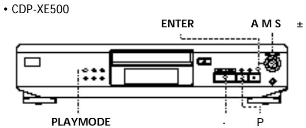 SONY CDP-XE500 - Recording Your Own Program - 1