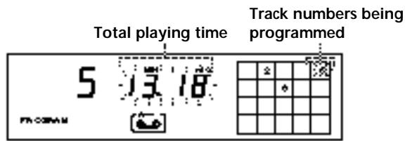 SONY CDP-XE500 - Creating a program on the player - 1