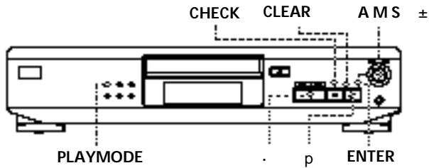 SONY CDP-XE500 - Creating Your Own Program (Program Play) - 1