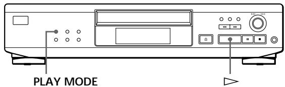 SONY CDP-XE520 - Reproduccion en orden aleatorioo (Reproduccion aleatoria) - 1