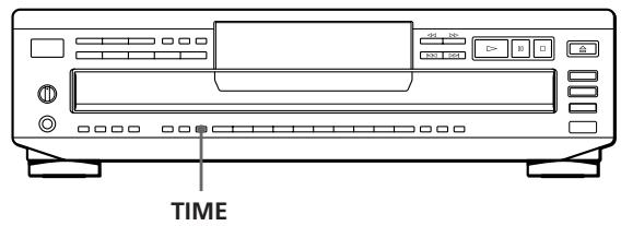 SONY CDP-C661 - Using the Display - 1