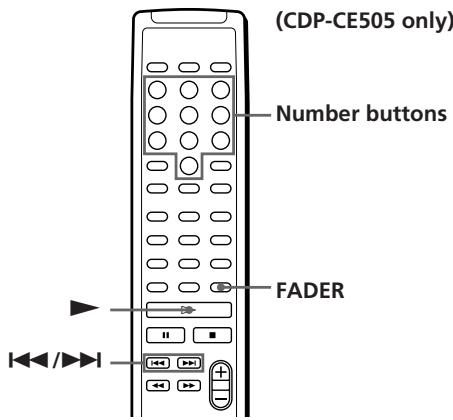 SONY CDP-C661 - Fading In or Out - 2