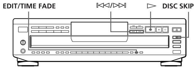 SONY CDP-C661 - Recording a CD by Specifying Tape Length (Time Edit) - 1