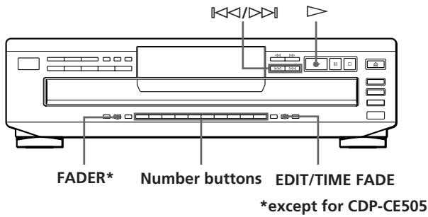 SONY CDP-C661 - Fading In or Out - 1