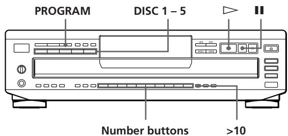 SONY CDP-C661 - Recording Your Own Programme - 1