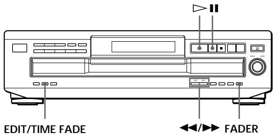 SONY CDP-CE235 - Fading In or Out - 1