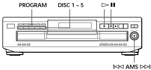 SONY CDP-CE235 - Recording Your Own Program - 1