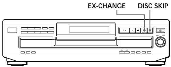 SONY CDP-CE235 - Sustitución de discos durante la reproduccion de un disco - 1