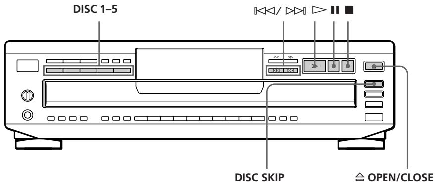 SONY CDP-CE305 - Pour arrêté la lecture - 1