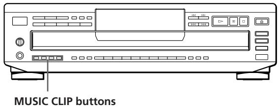 SONY CDP-CE305 - Grouping Tracks (Music Clip) - 1