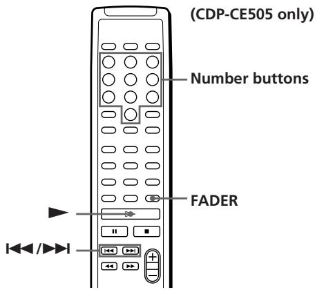 SONY CDP-CE305 - Fading In or Out - 2